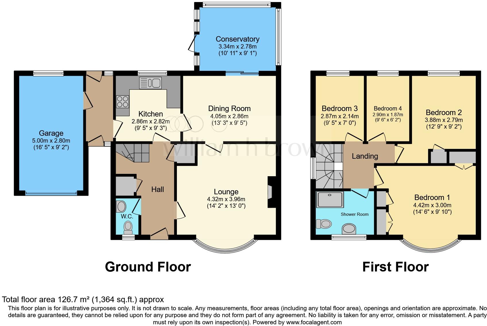 Lime Tree Crescent, Little Fransham, Dereham floorplan