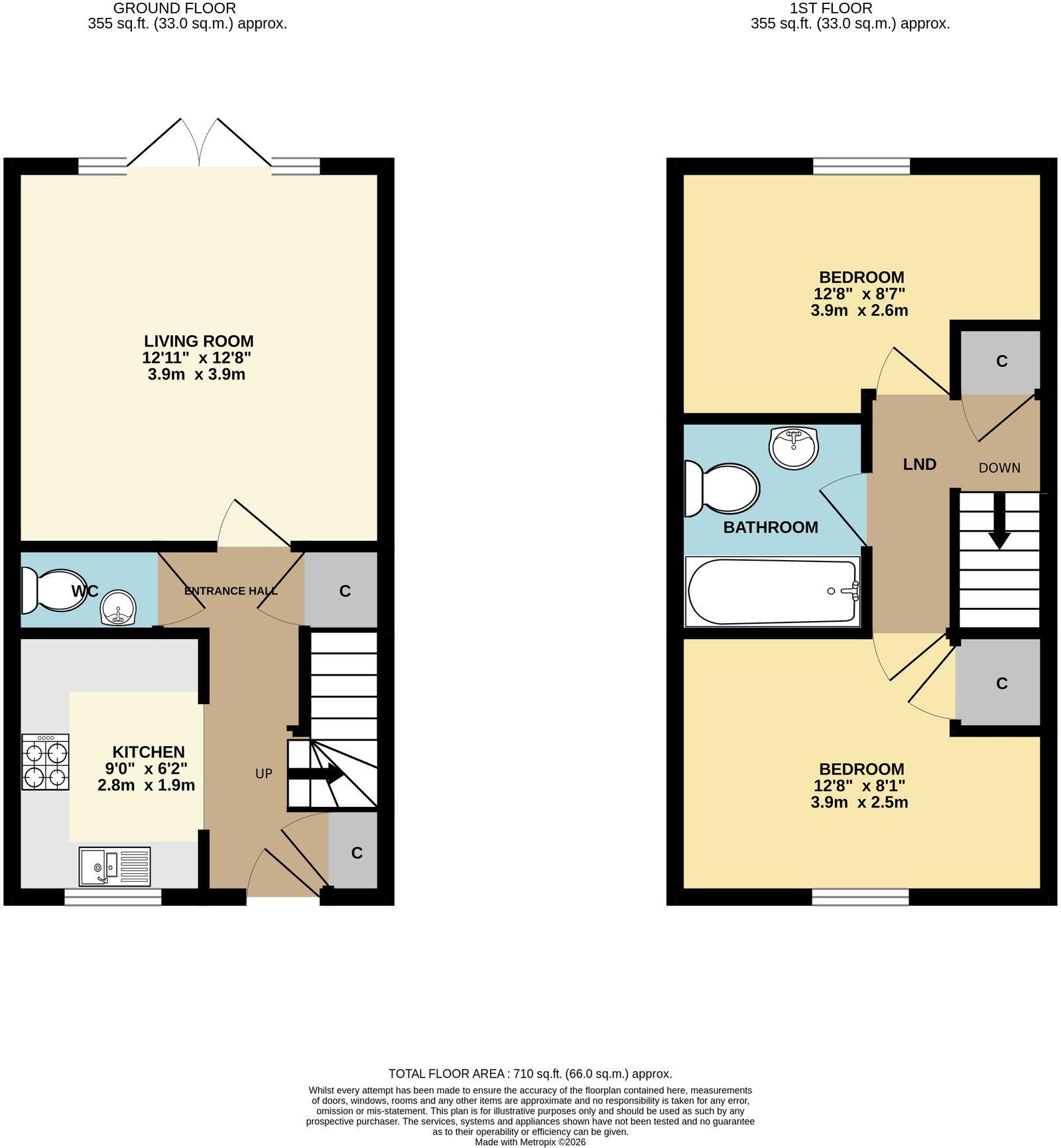 Brigginshaw Avenue, Worcester, WR2 floorplan
