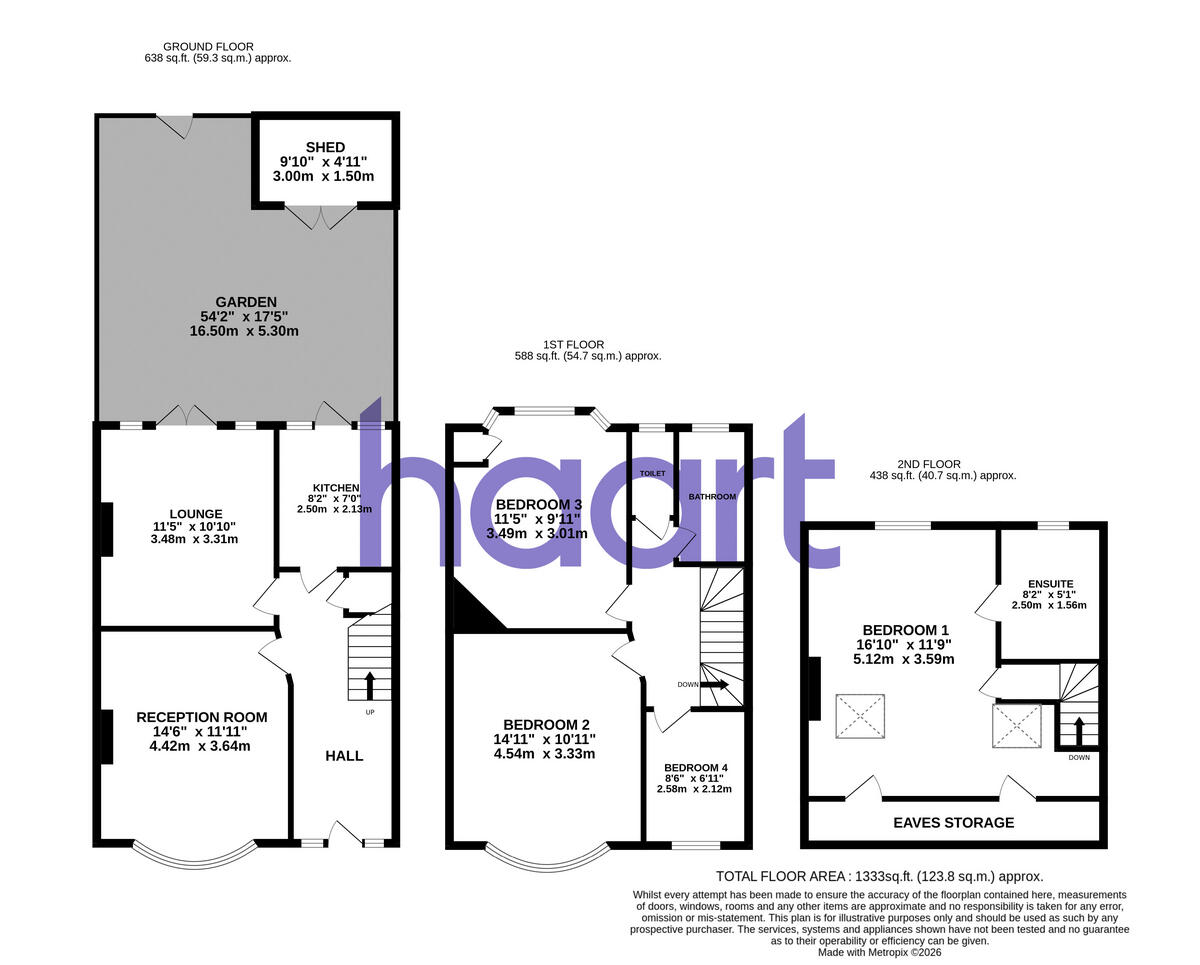 Rutland Drive, Morden floorplan