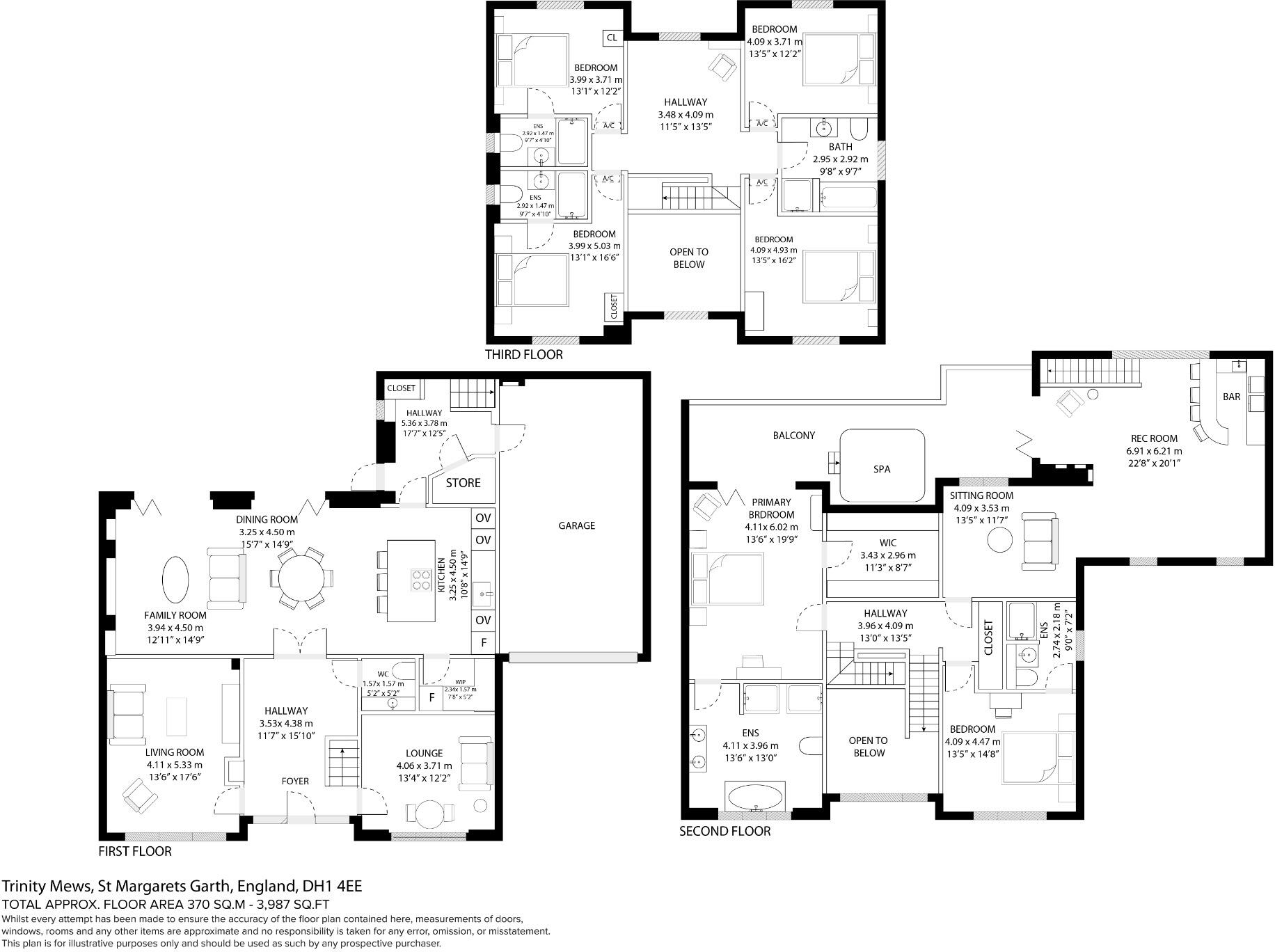 Trinity Mews, Durham, DH1 floorplan