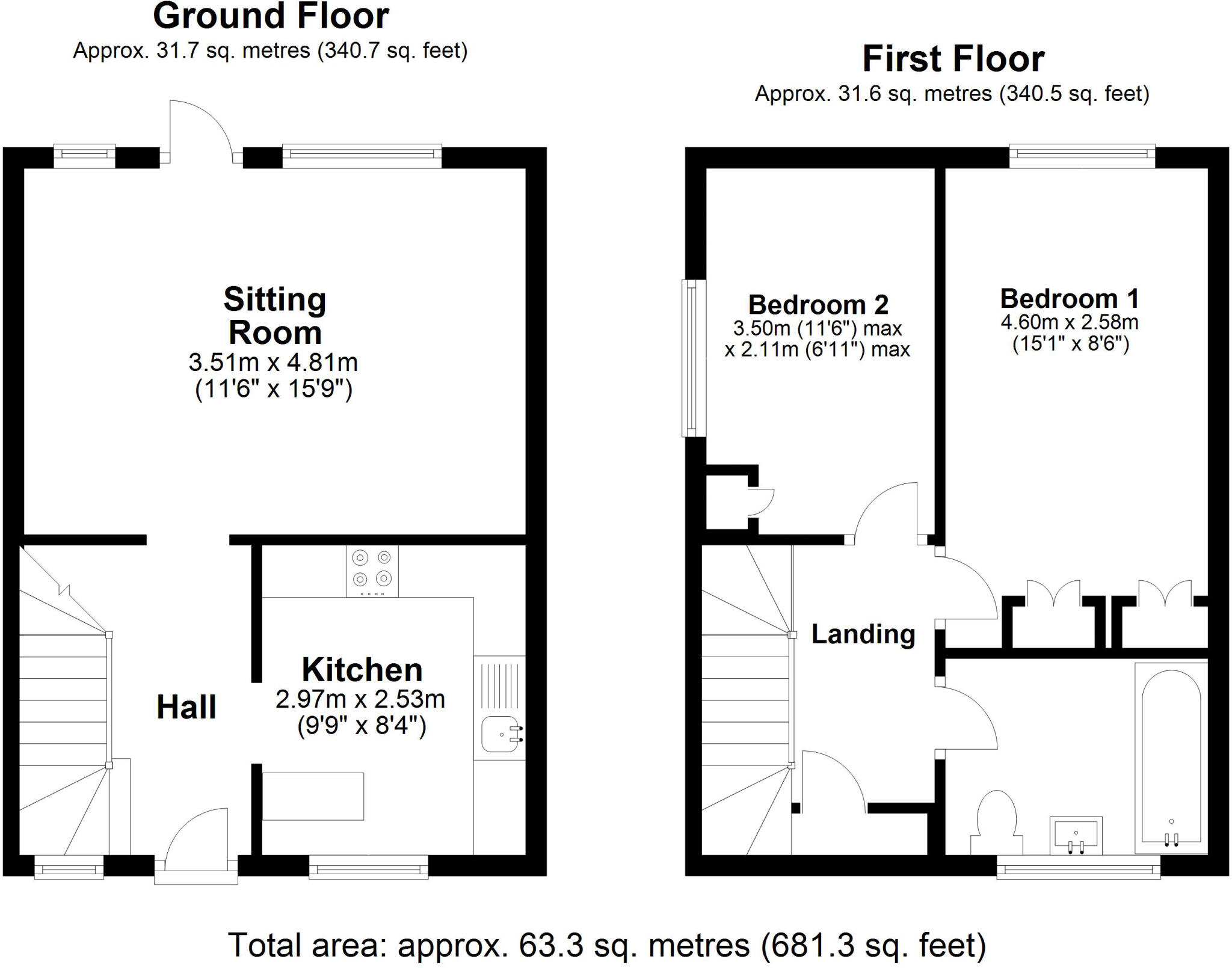 Parkers Walk, Newmarket, Suffolk floorplan