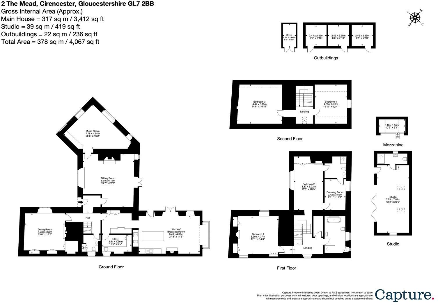 The Mead, Cirencester floorplan