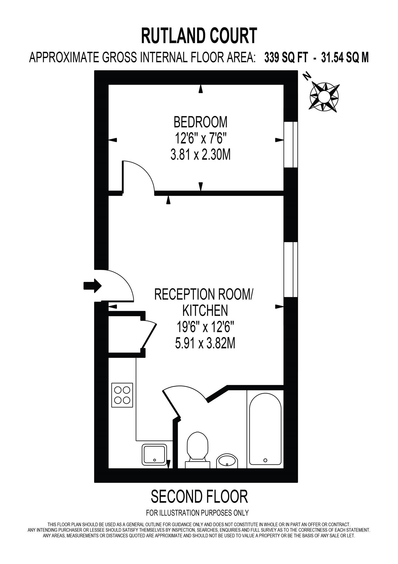 South Street, Epsom floorplan