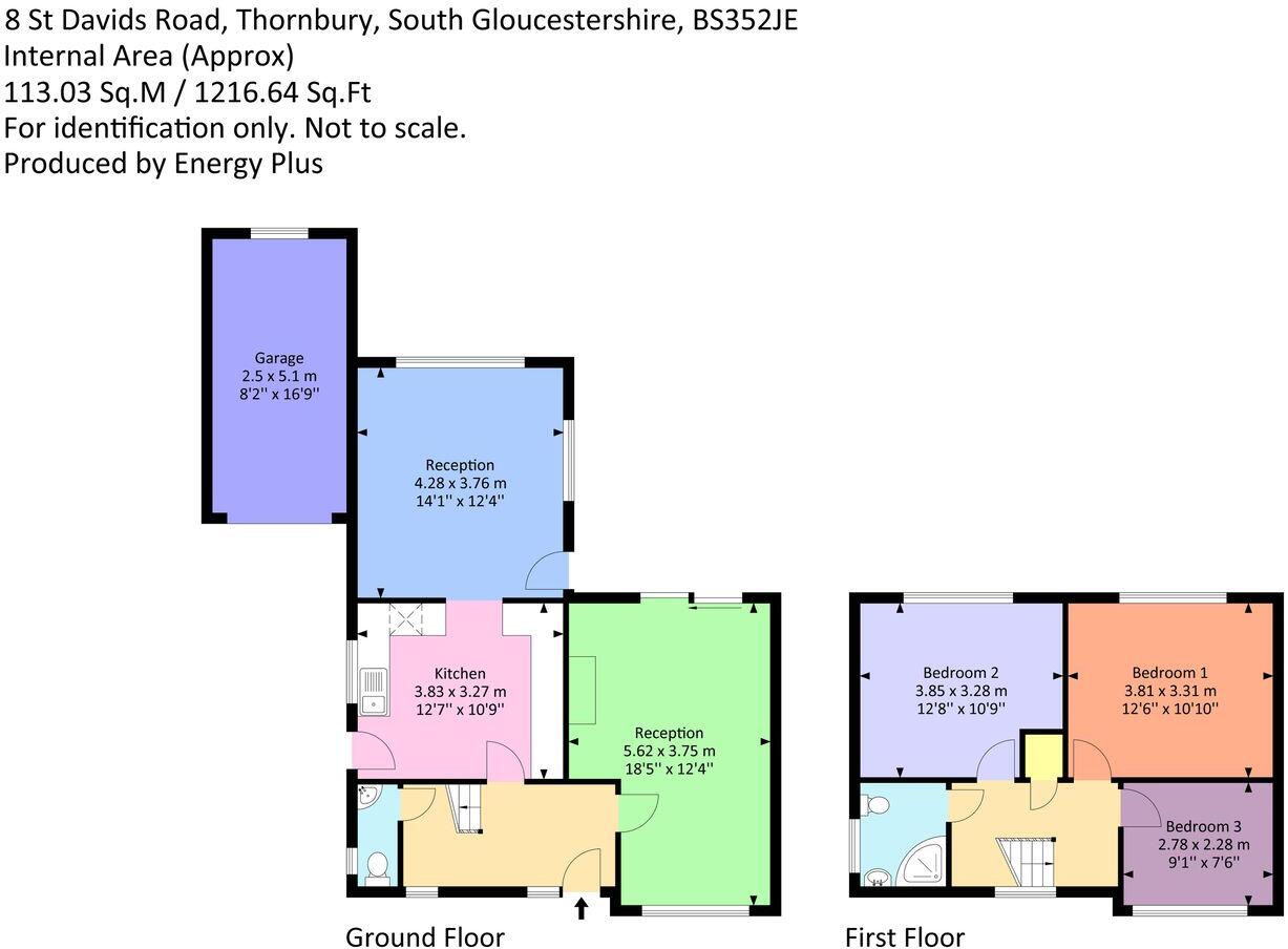St Davids Road, Thornbury, Bristol, BS35 floorplan
