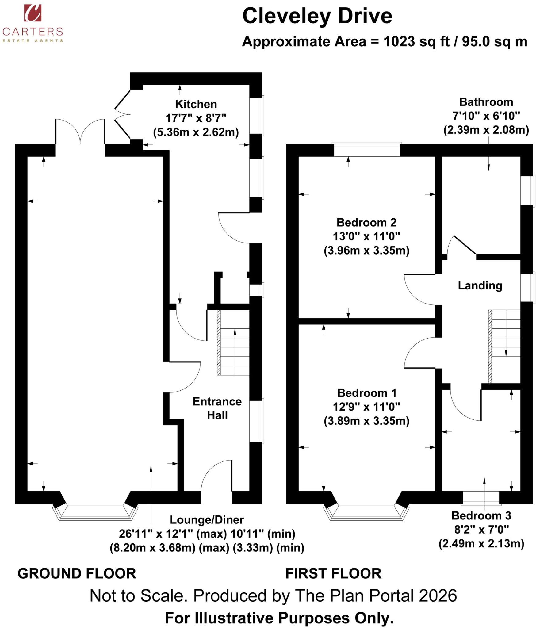 Cleveley Drive, Nuneaton, CV10 floorplan