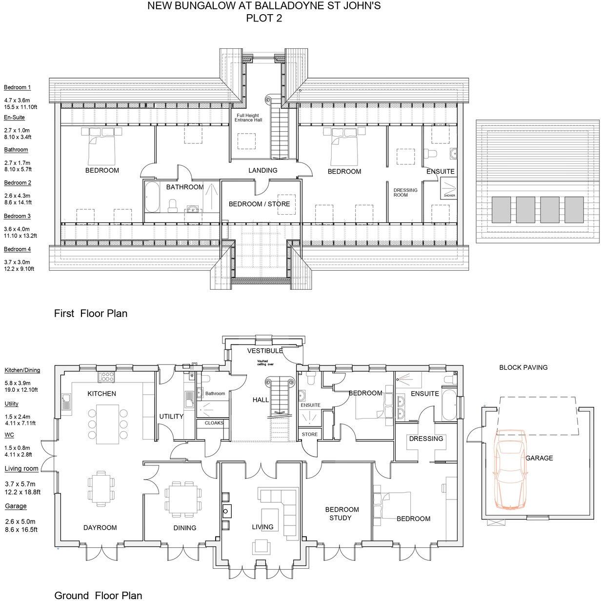 Plot 2, Shimmin Way, End of Balladoyne, St. John's, IM4 3LX floorplan