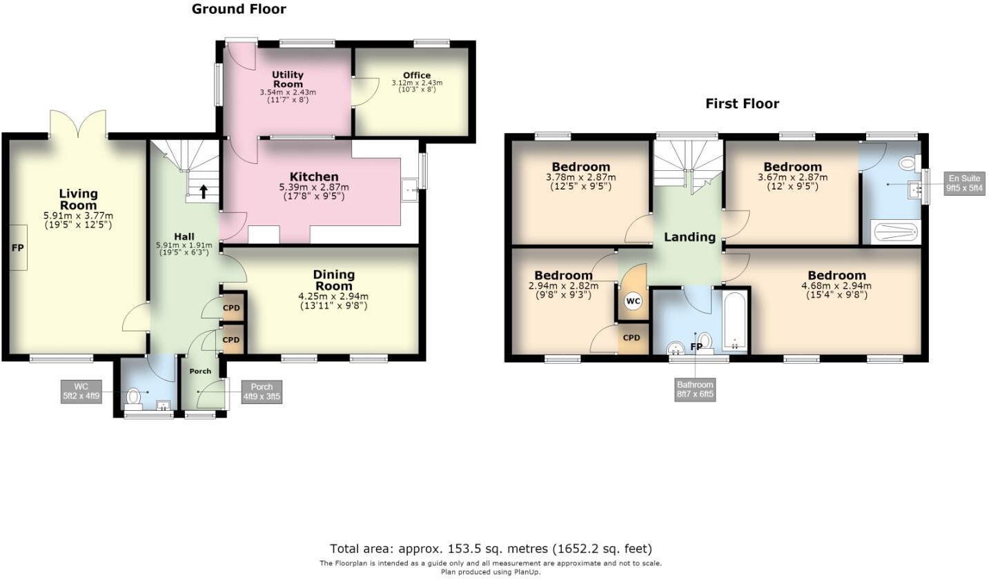 Fernlea, Colchester floorplan