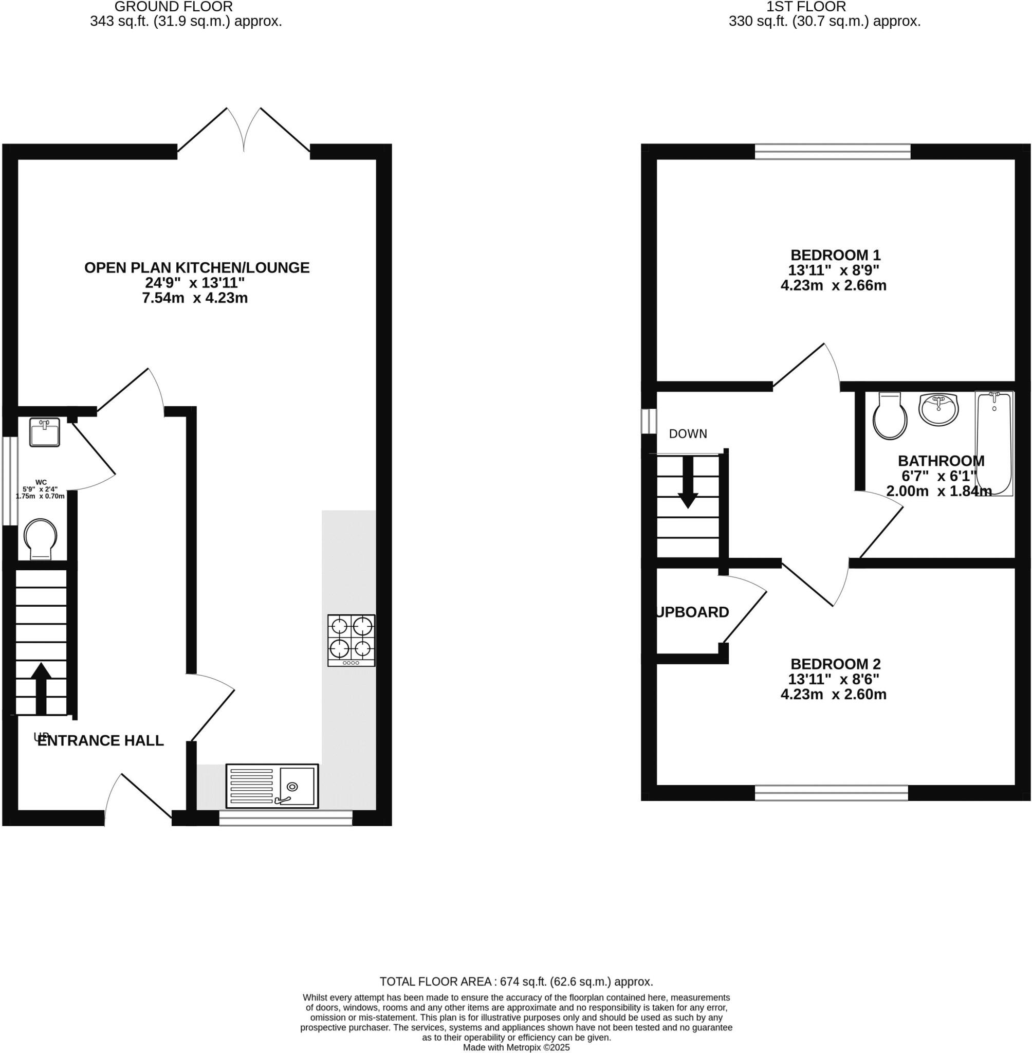 North Street, Crowle floorplan