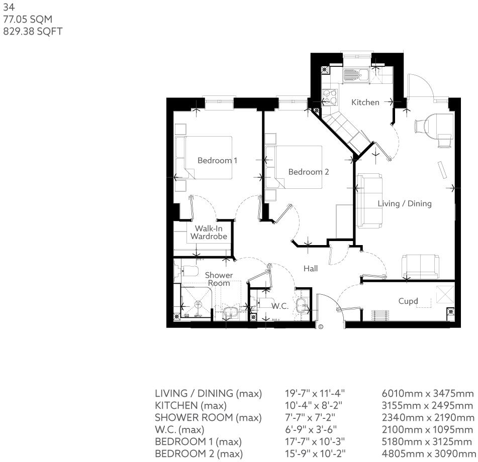 24 Queens Road
Queens Road,
Weybridge,
KT13 9UX
 floorplan