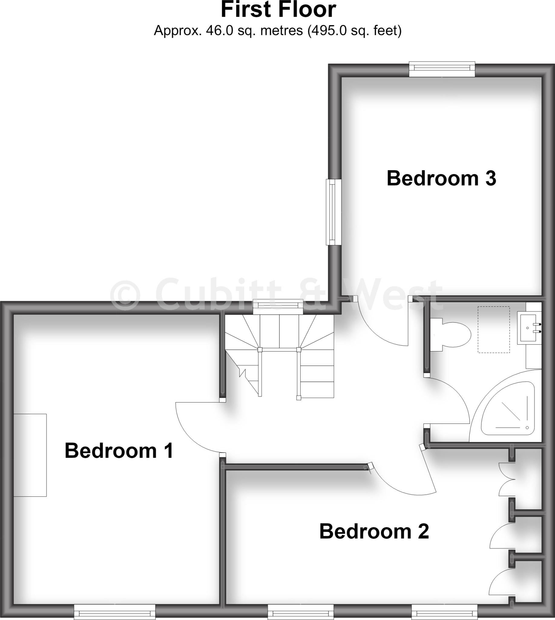 De Montfort Road, Lewes, East Sussex floorplan
