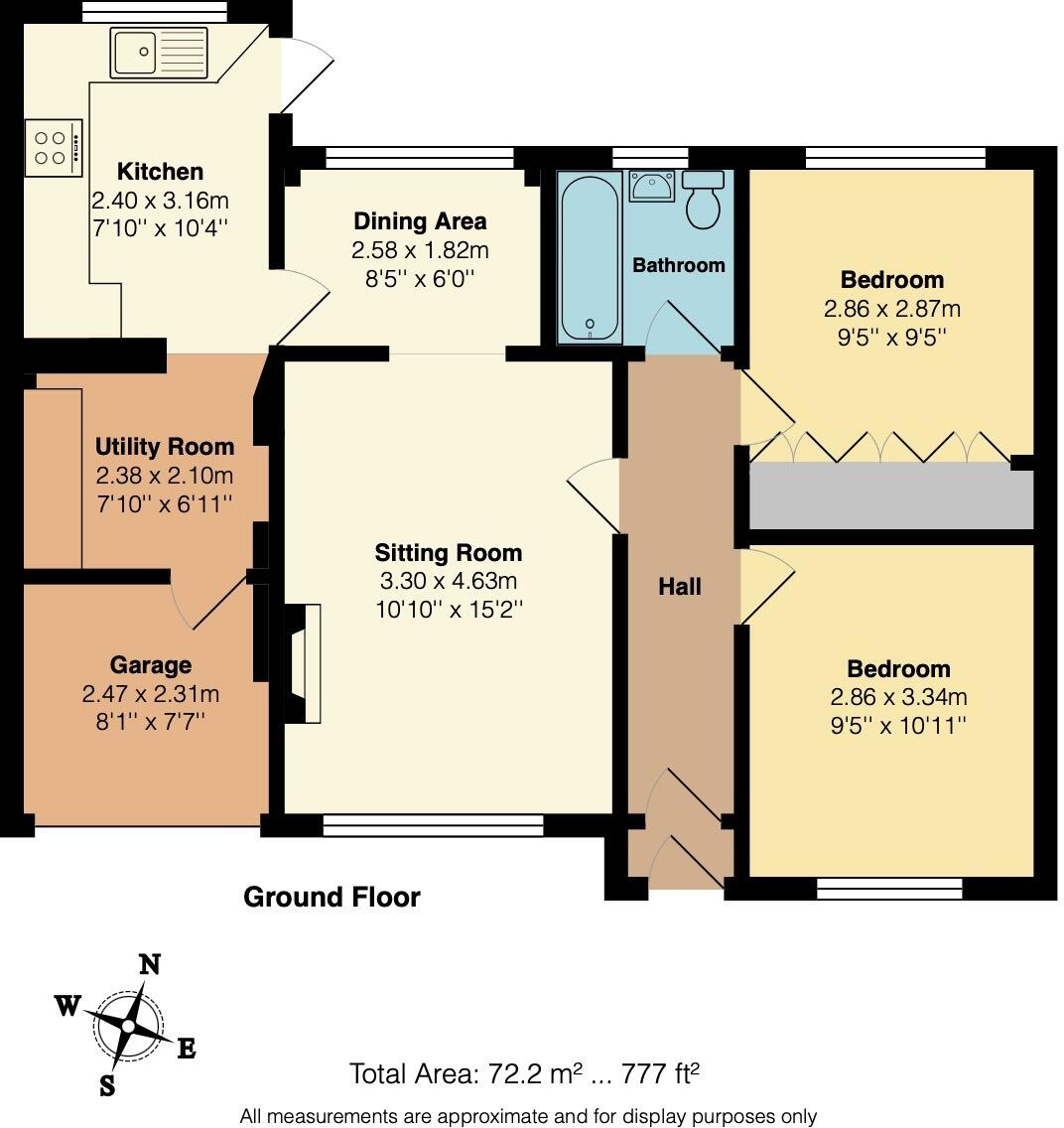 Springfield Road, WR5 3AR floorplan