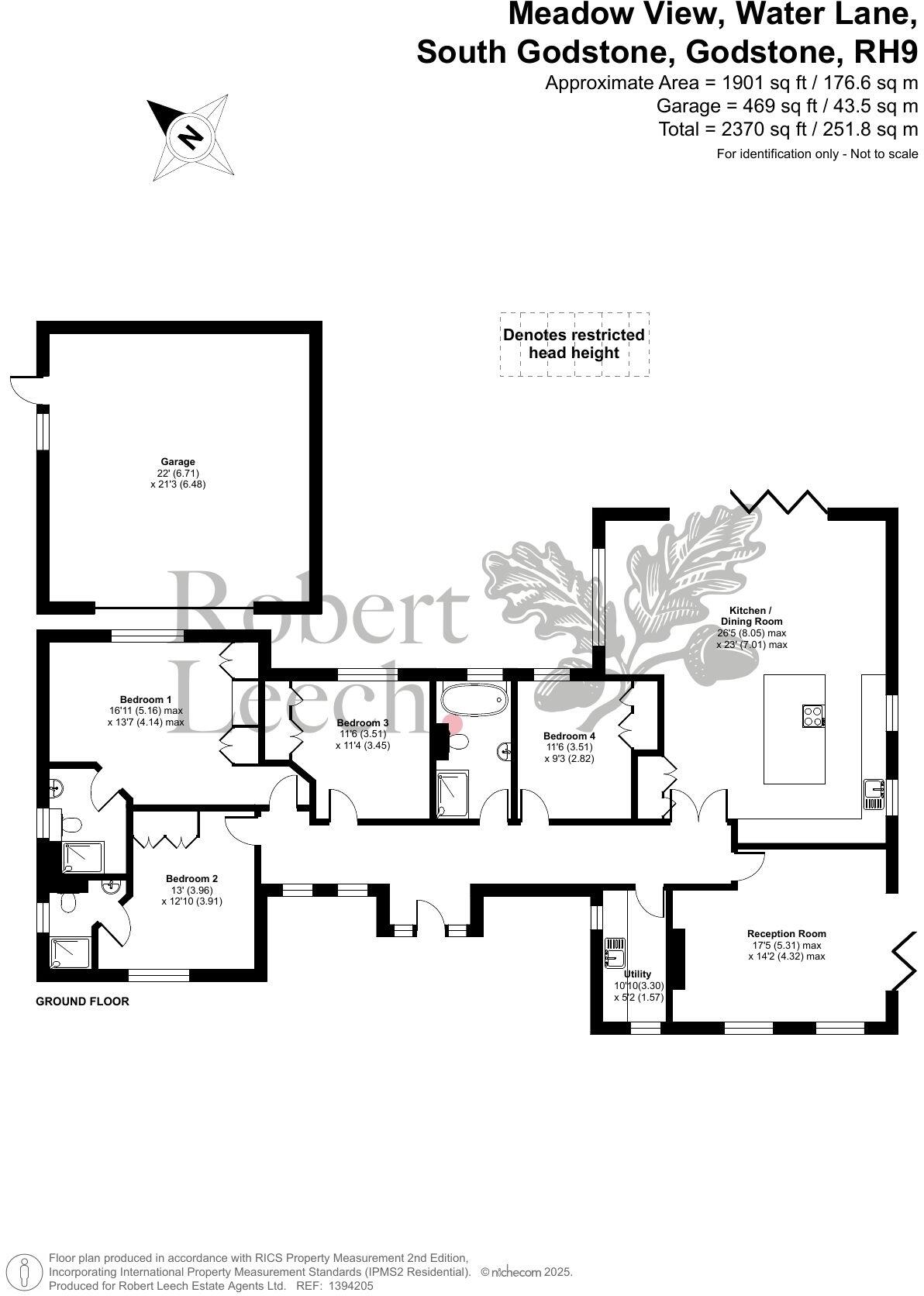 Water Lane, South Godstone, Godstone, RH9 8JX floorplan