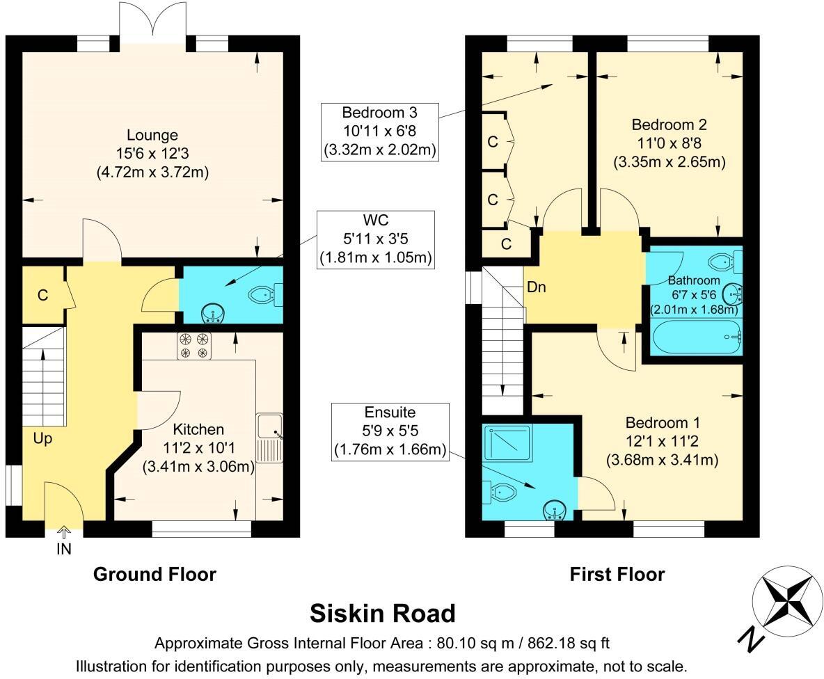 Siskin Road, CB23 floorplan