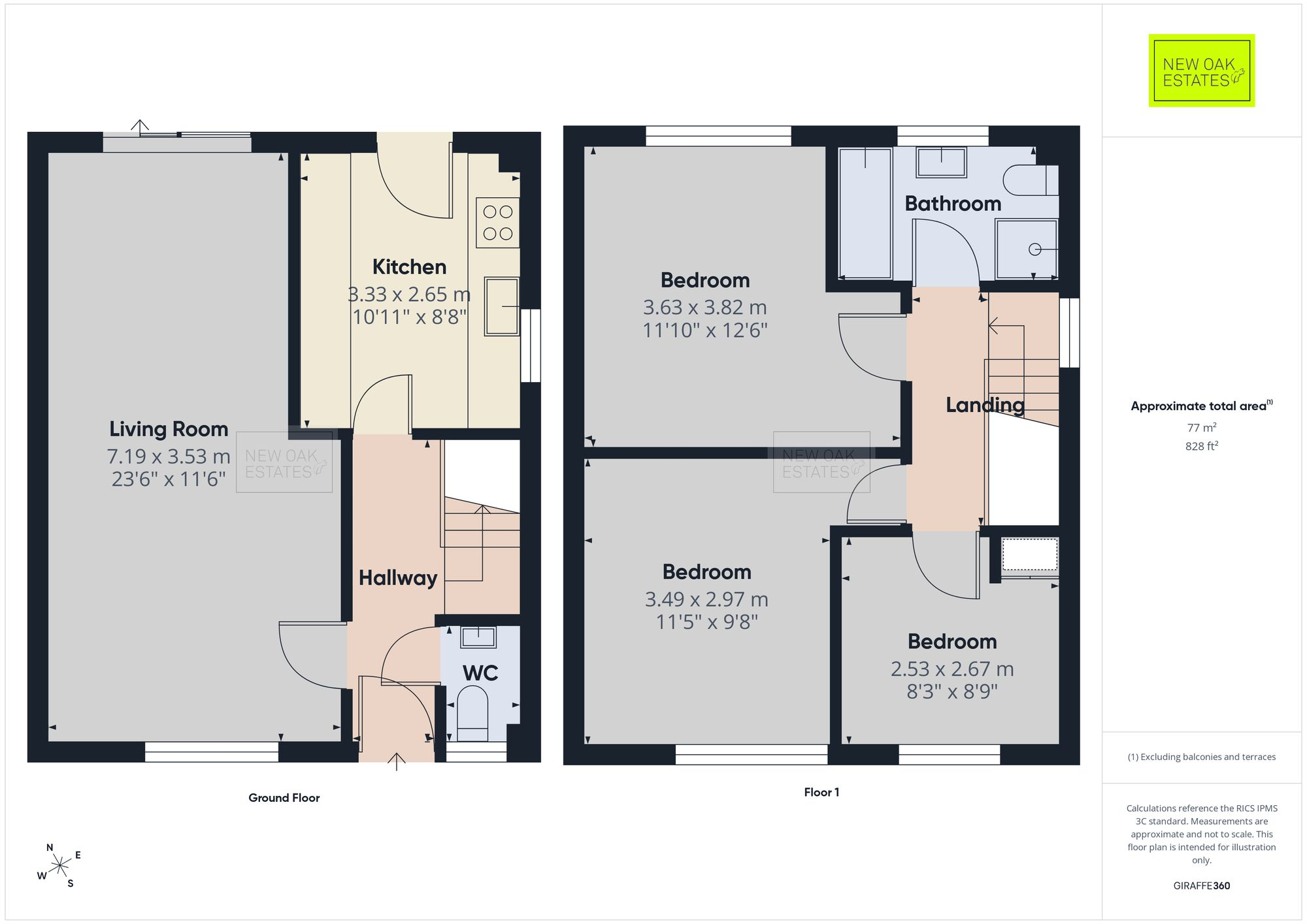 Norbury Close, Chesterfield, S40 floorplan