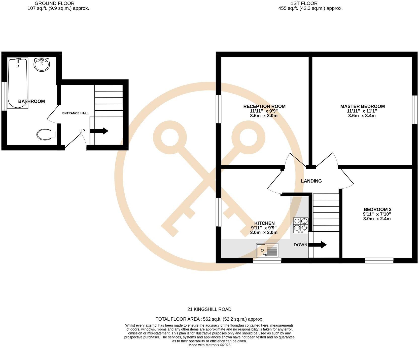 Kingshill Road, Swindon, SN1 floorplan