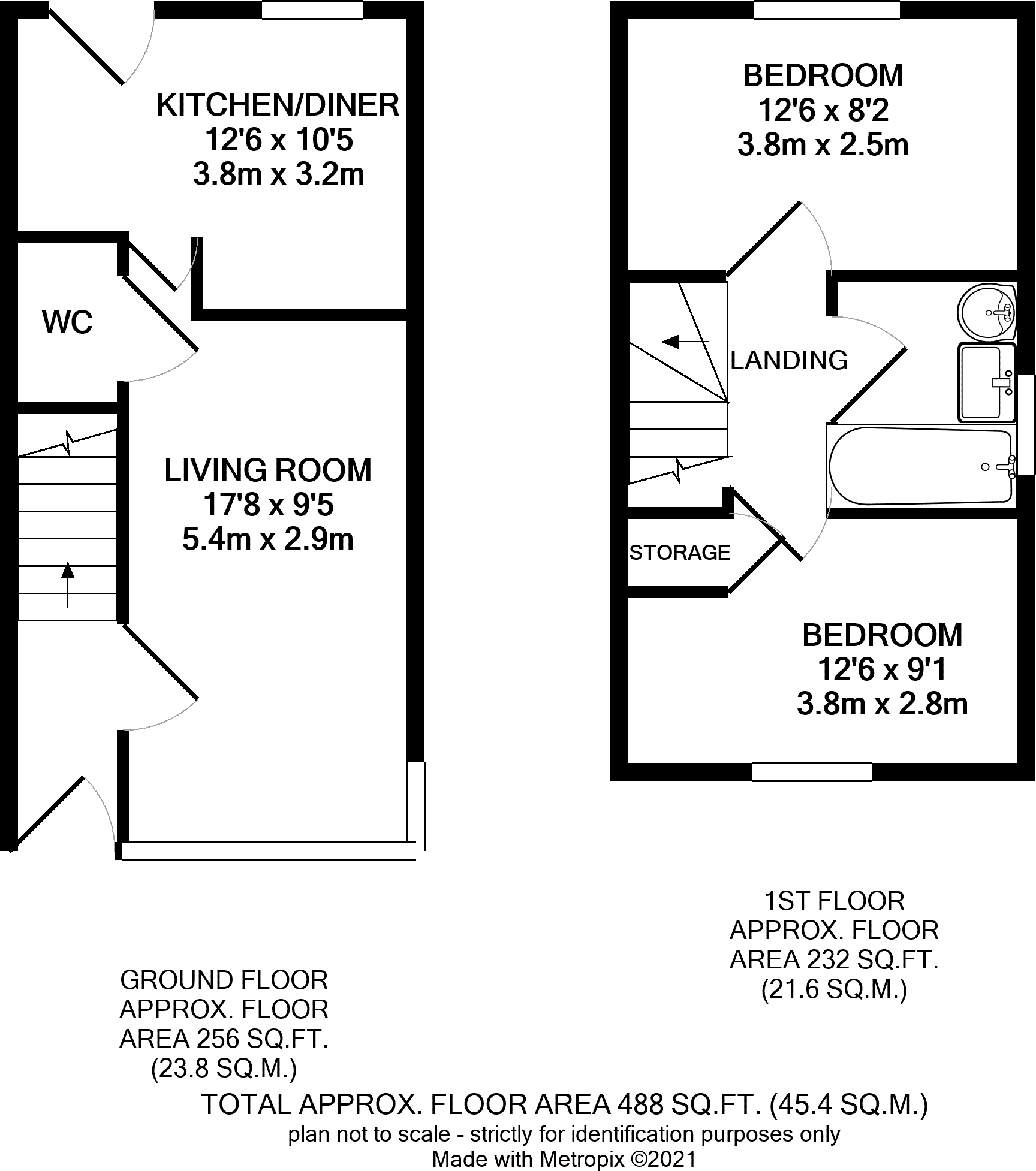 Amberton Mews, Leeds floorplan