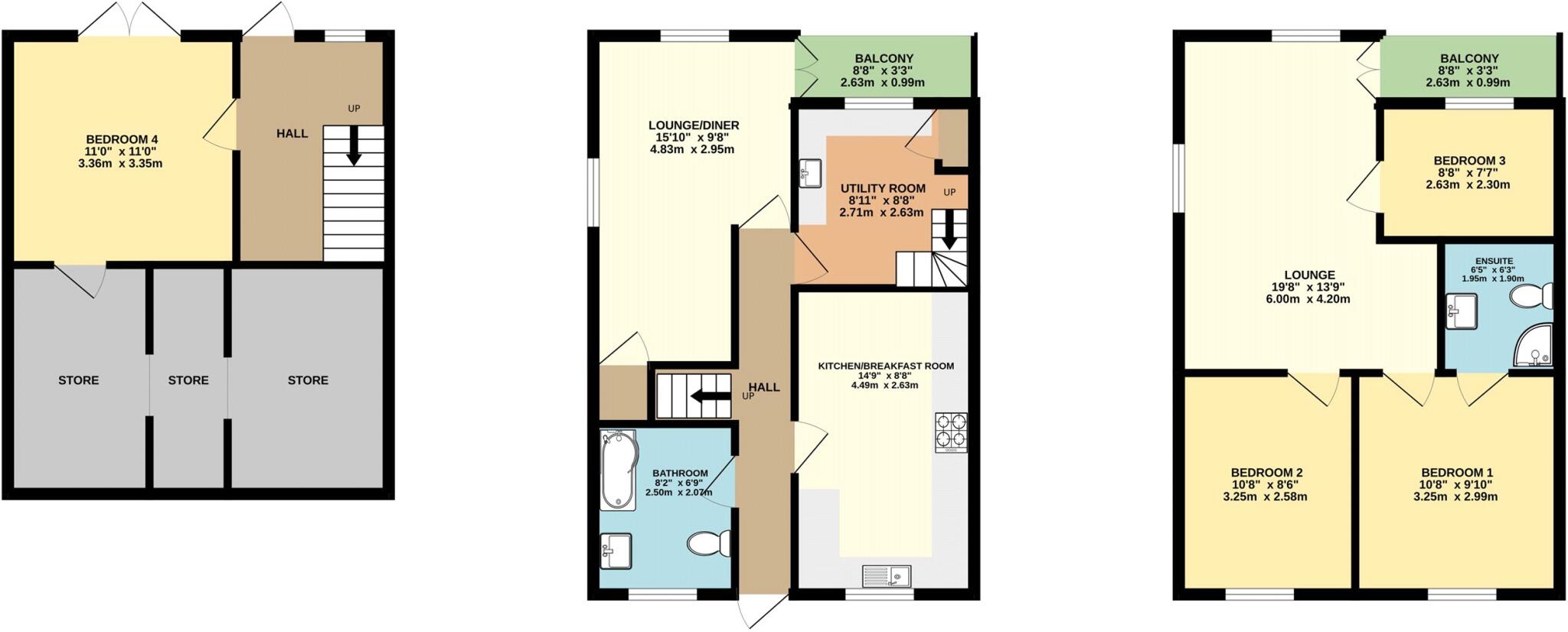 West Challacombe Lane, Combe Martin, Ilfracombe, Devon, EX34 floorplan