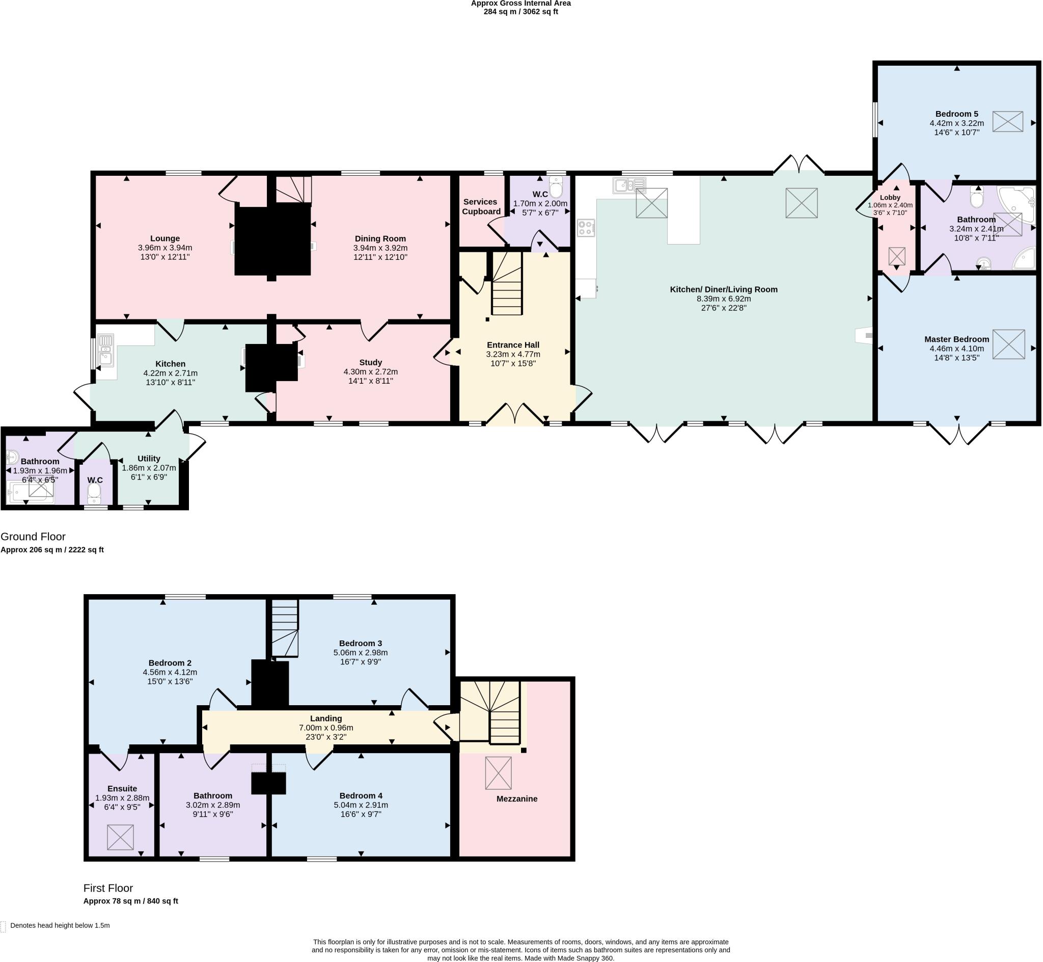 Silfield Road, Silfield, Wymondham, Norfolk, NR18 floorplan