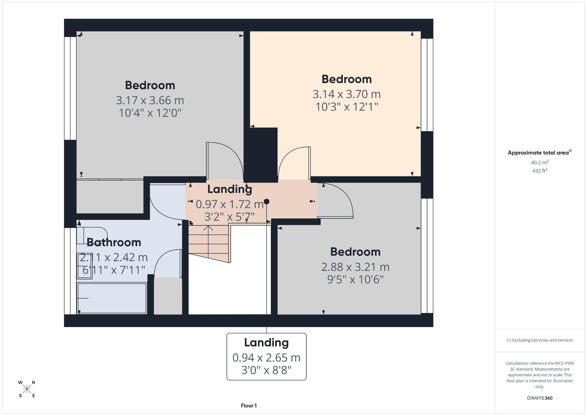 Lynfield Close, Connah's Quay, Deeside, Flintshire, CH5 4TR floorplan