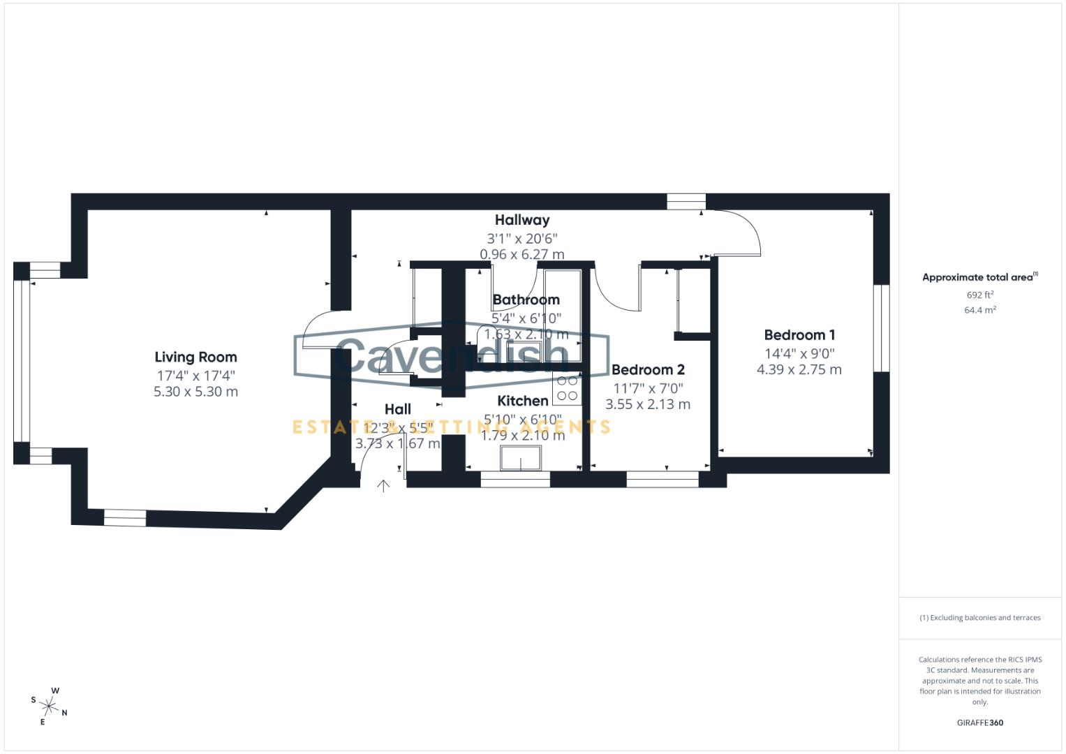 Lache Lane, Chester floorplan