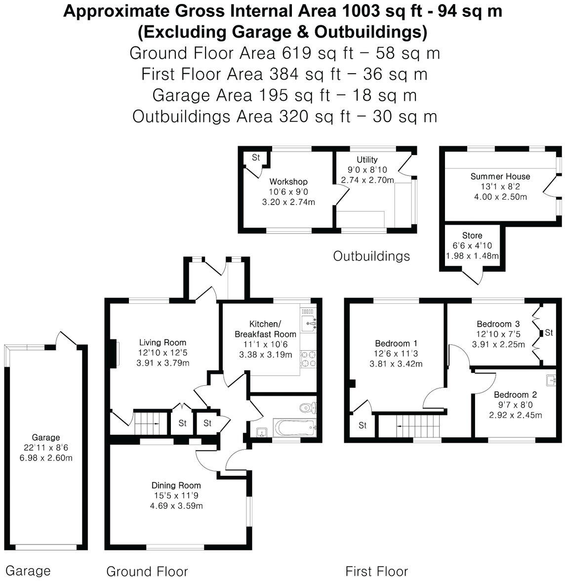 Blackheath Lane, Wonersh, GU5 0PN floorplan