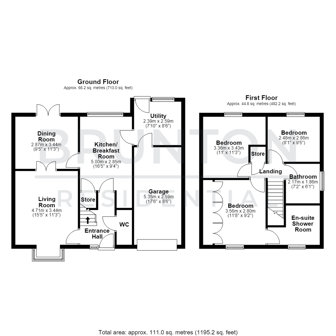 Merley Gate, Morpeth, NE61 floorplan