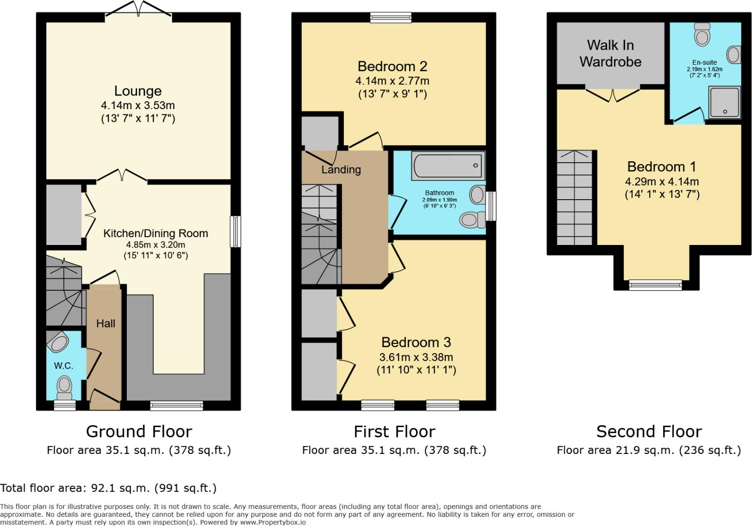 9 Sanderling Close floorplan