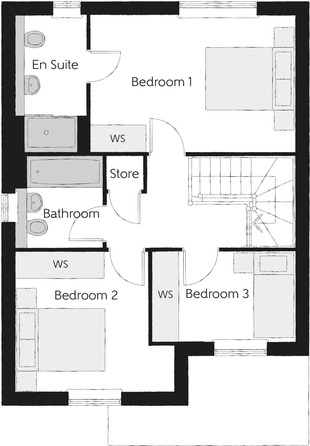Buttercross Meadows
Brigg
DN20 8GG floorplan