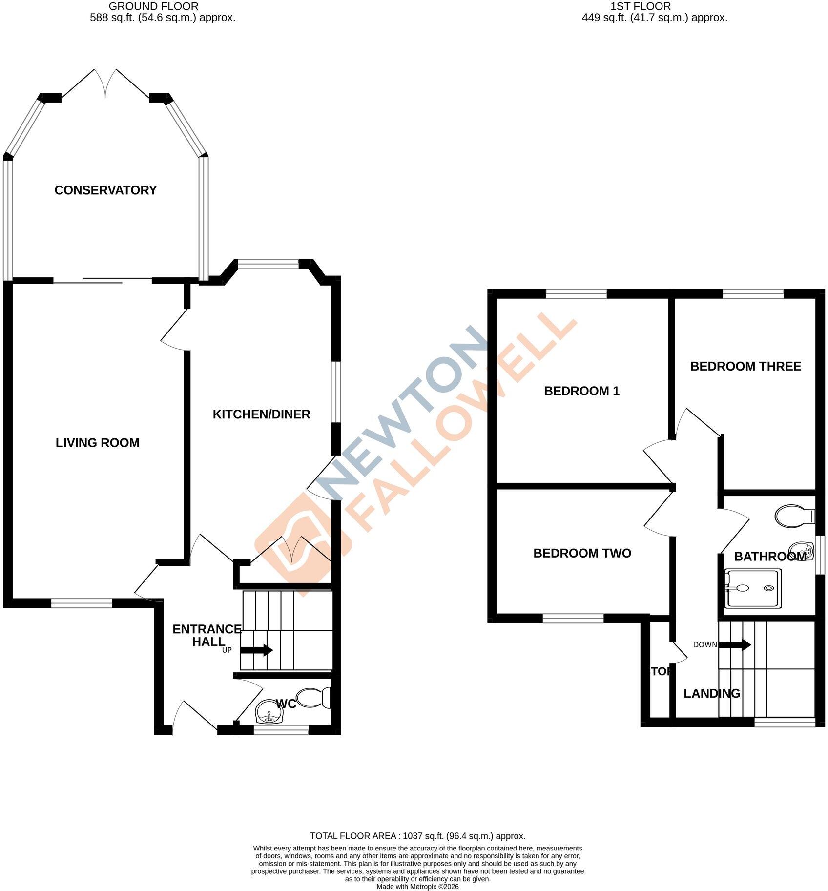 Casterton Road, Stamford floorplan