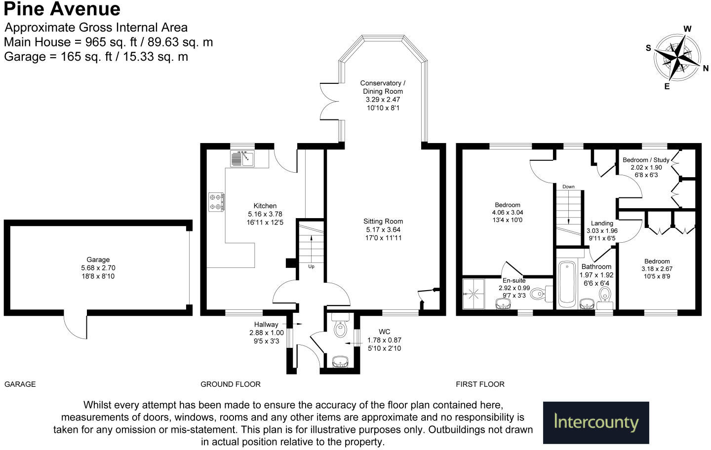 Pine Avenue, Dunmow, Essex, CM6 floorplan