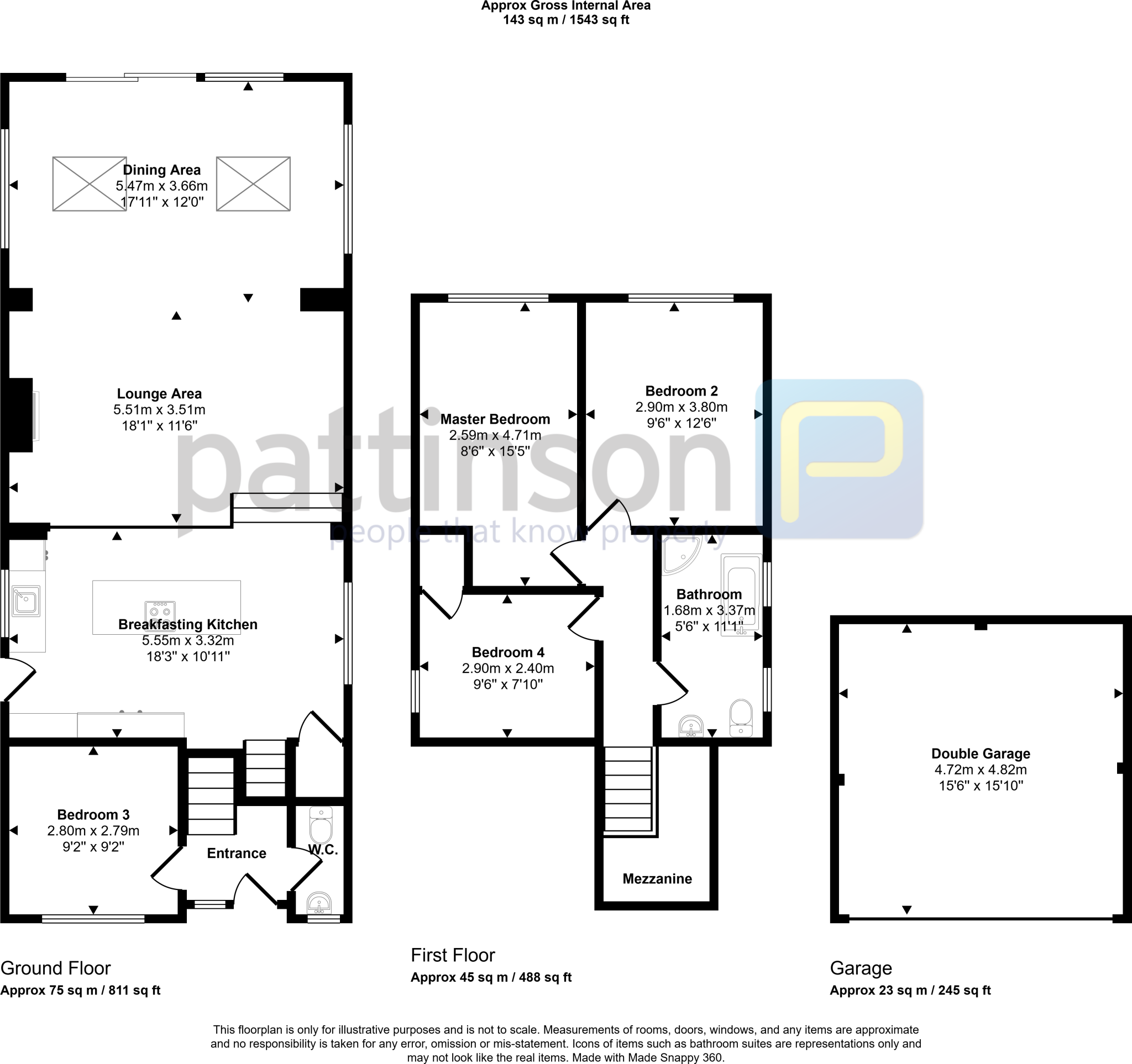 Nursery Park, Ashington, Northumberland, NE63 0DH floorplan