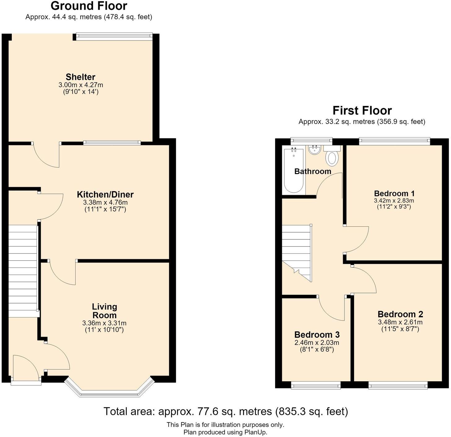 Middlecotes, Coventry, CV4 9BA floorplan
