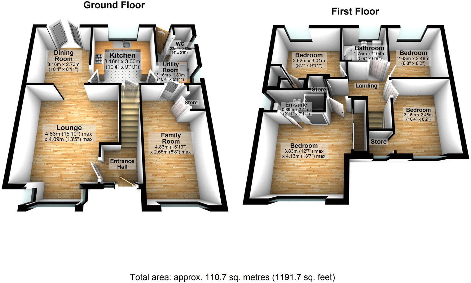 Loughrigg Close, Astley M29 7GD floorplan