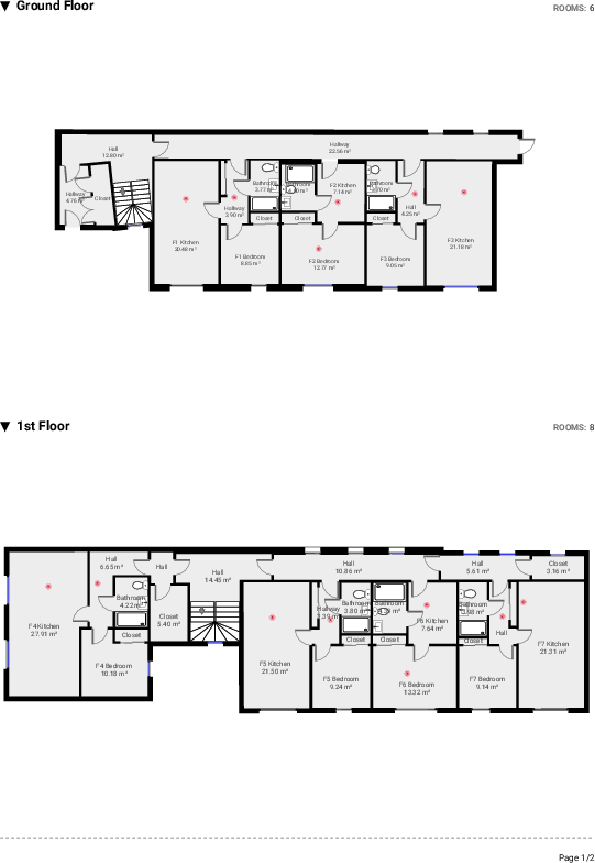 Baxter Gate, Loughborough floorplan