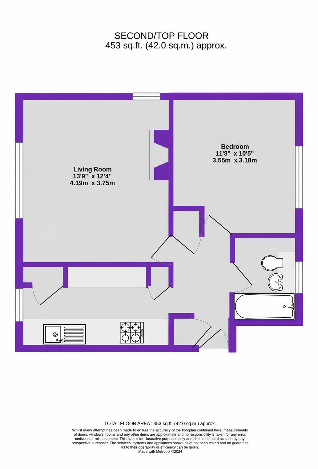 Berney House, Upper Elmers End Road, Beckenham floorplan