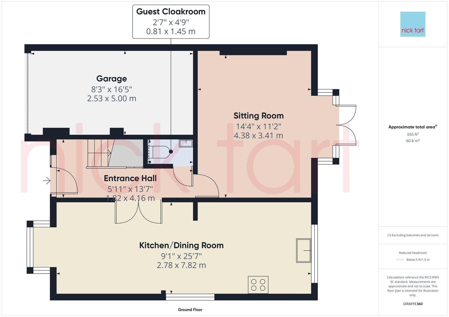 Park End, Newport floorplan