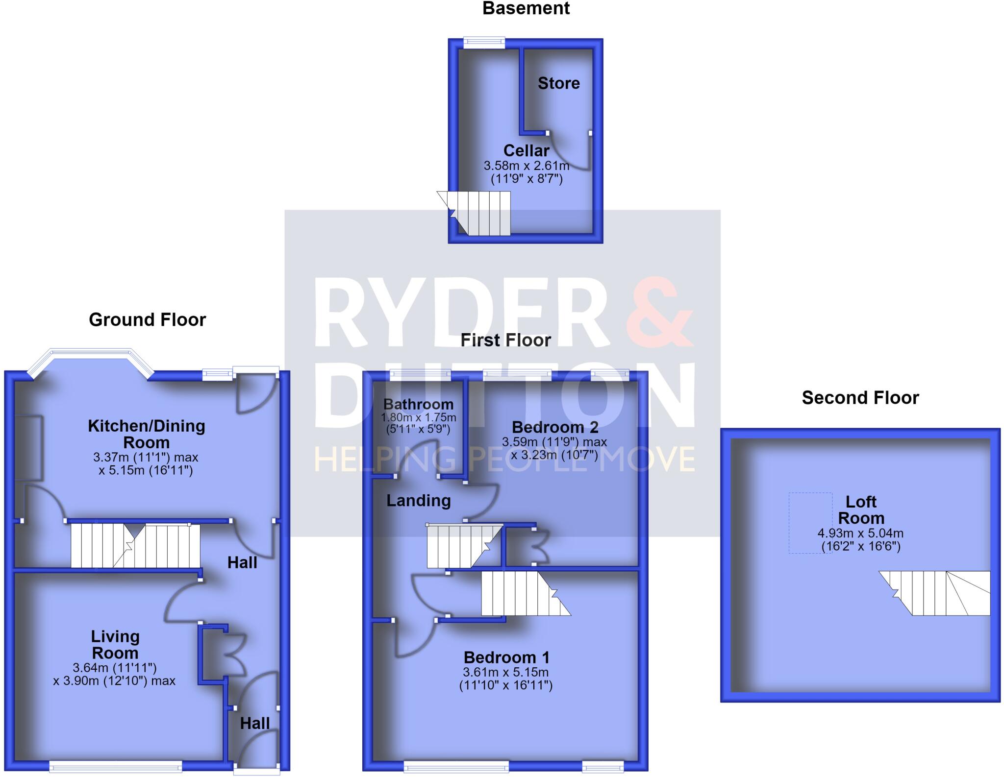 Thornhill Road, Marsh, Huddersfield, West Yorkshire, HD3 floorplan