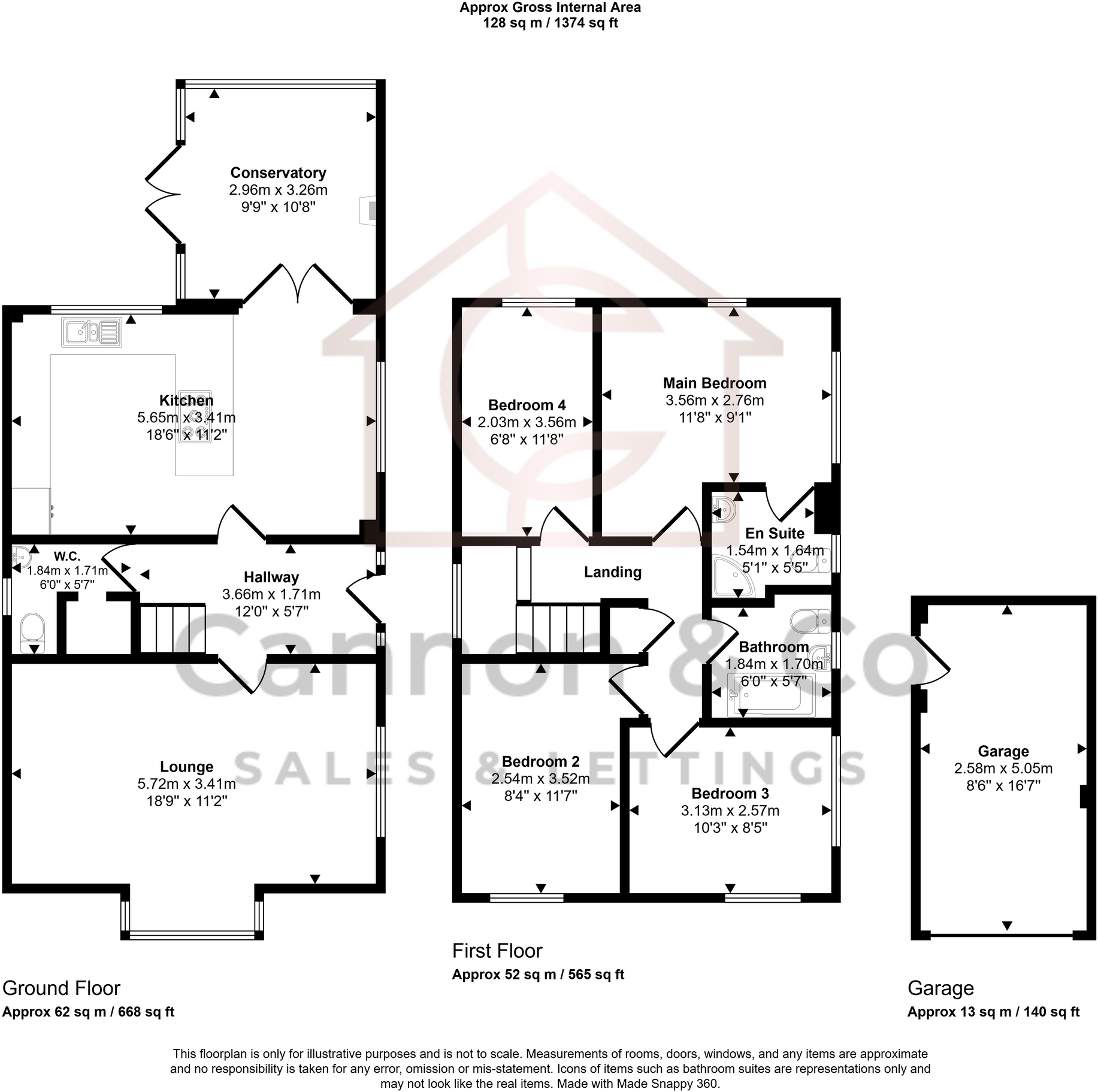 Nobles Close, Coates, Whittlesey, Peterborough, Cambridgeshire floorplan