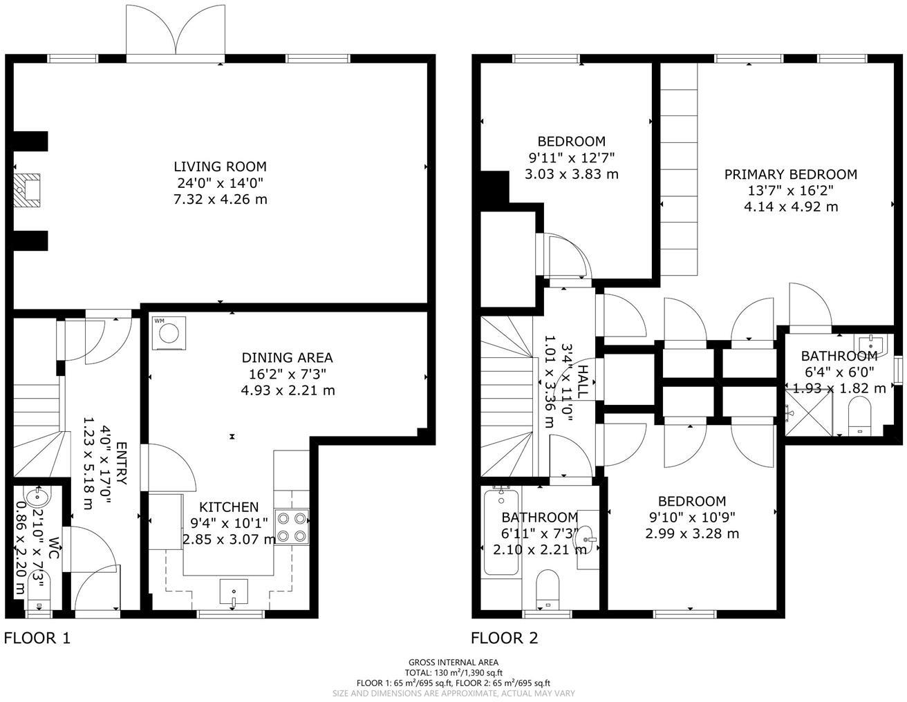 Monkey Puzzle Close, Windmill Hill, Hailsham floorplan