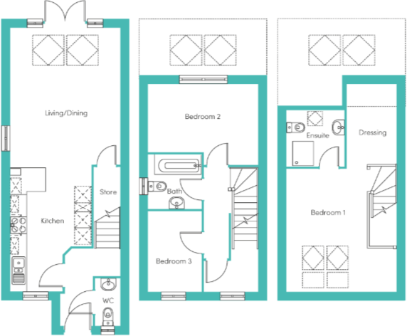 Stewarts Lane, Billingham, TS22 floorplan