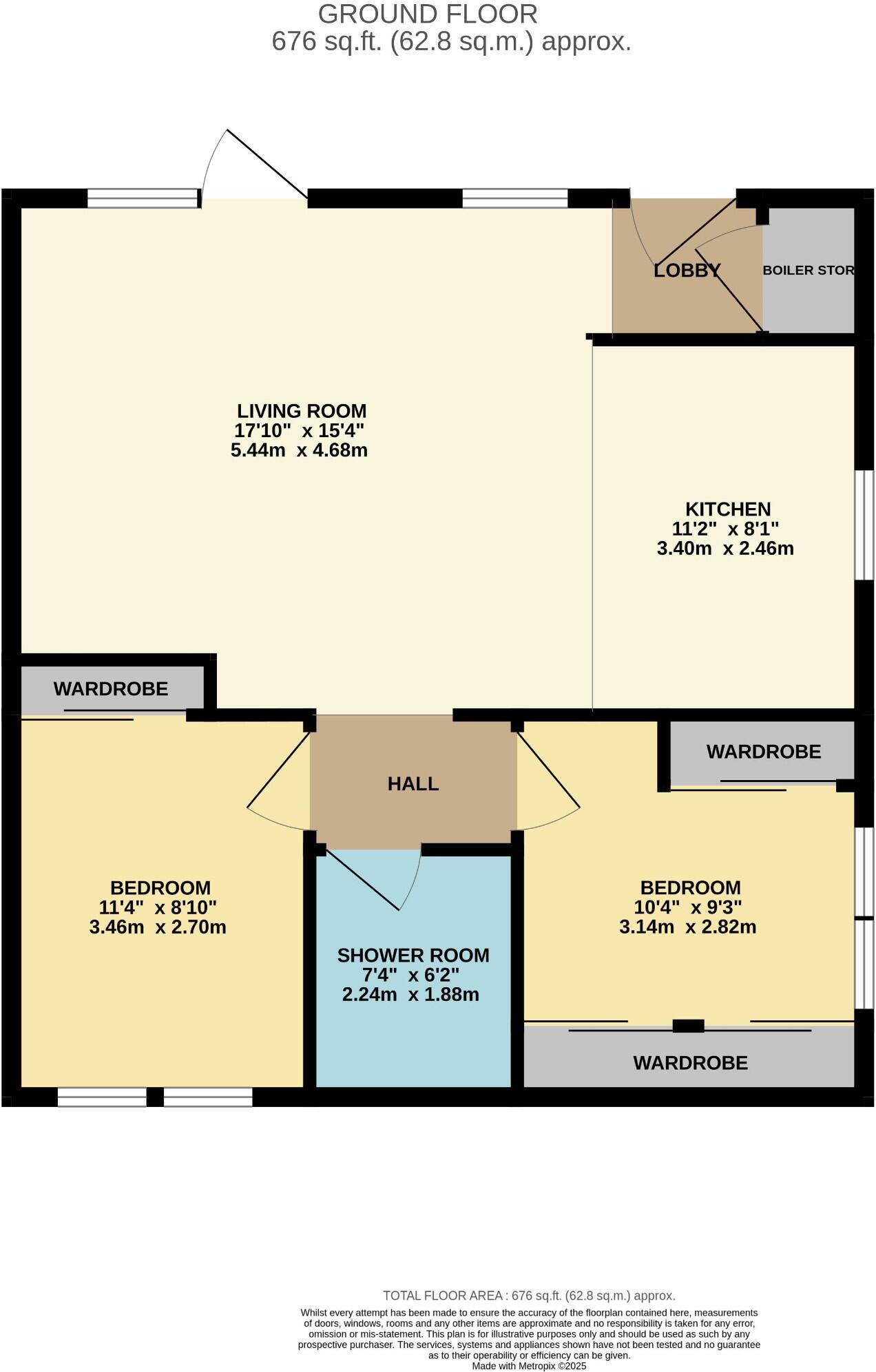 Horseshoe Mews, Matlock, Derbyshire, DE4 floorplan