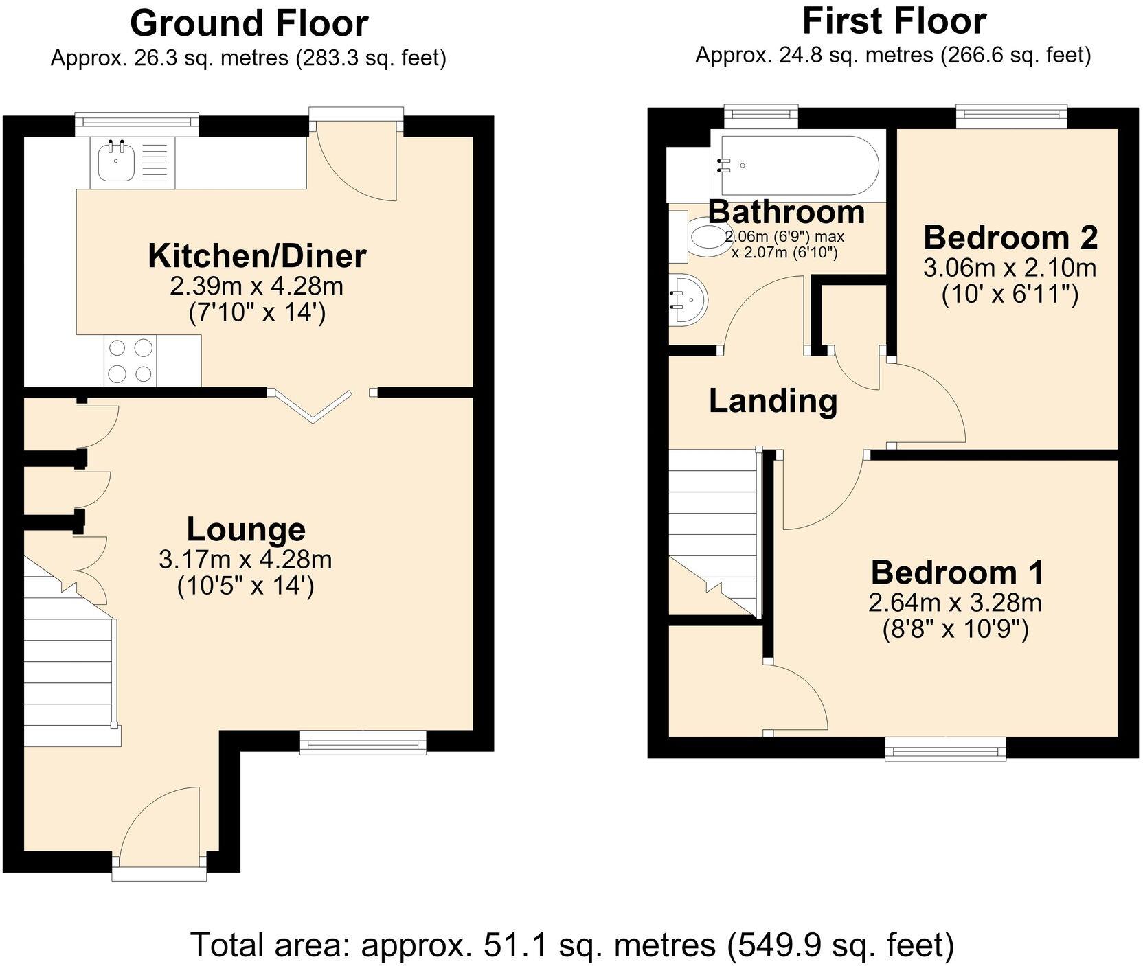 Glebe Close, Mountsorrel, LE12 floorplan
