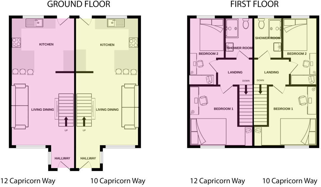 Capricorn Way, Salford, M6 floorplan