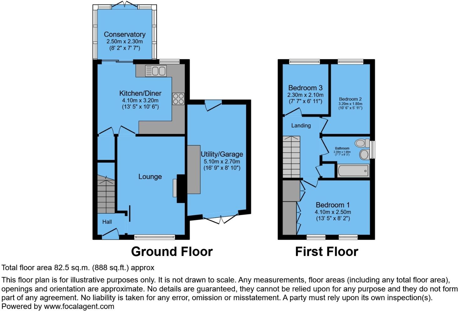Cherry Tree Drive, Duckmanton, Chesterfield, S44 5JL floorplan