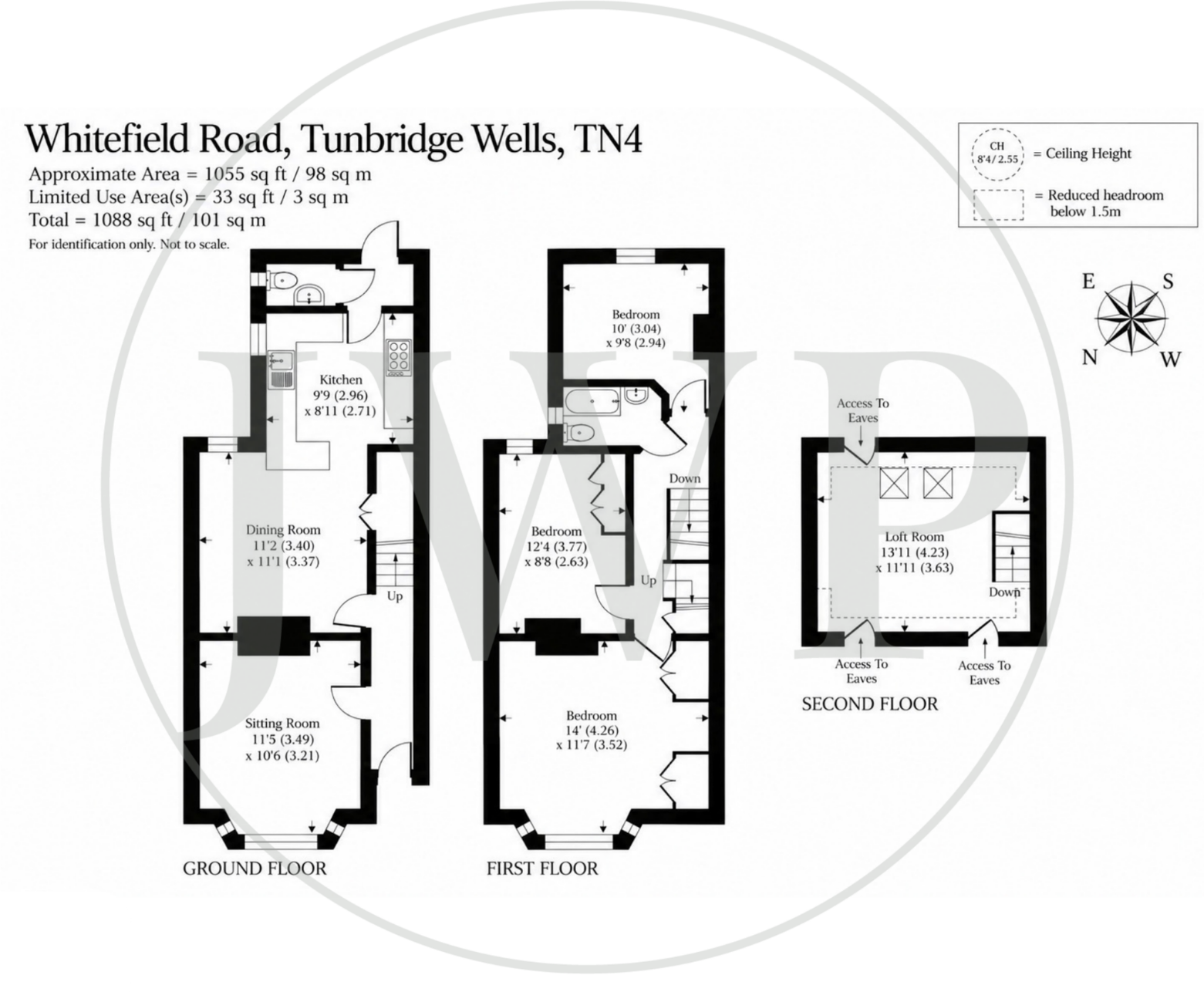 Whitefield Road, Tunbridge Wells, TN4 9UD floorplan