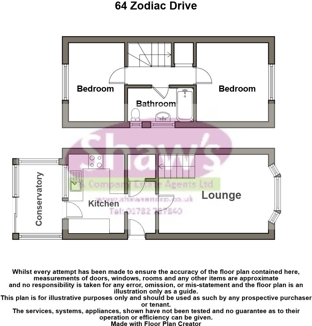 Zodiac Drive, Packmoor, Stoke-on-Trent floorplan