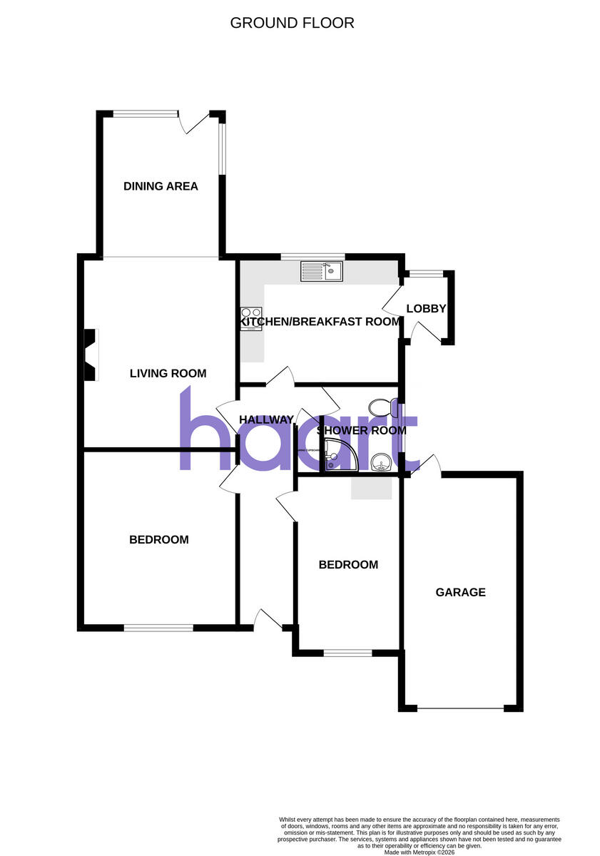 Seaton Close, Lawford, Manningtree, Essex floorplan