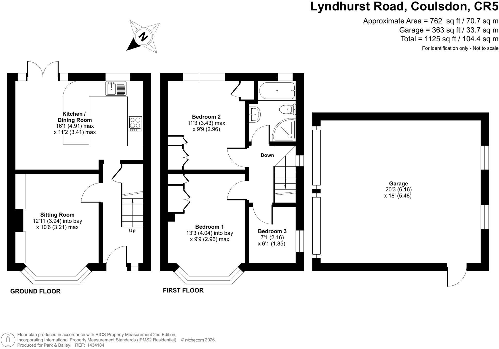 Lyndhurst Road, Coulsdon, CR5 floorplan