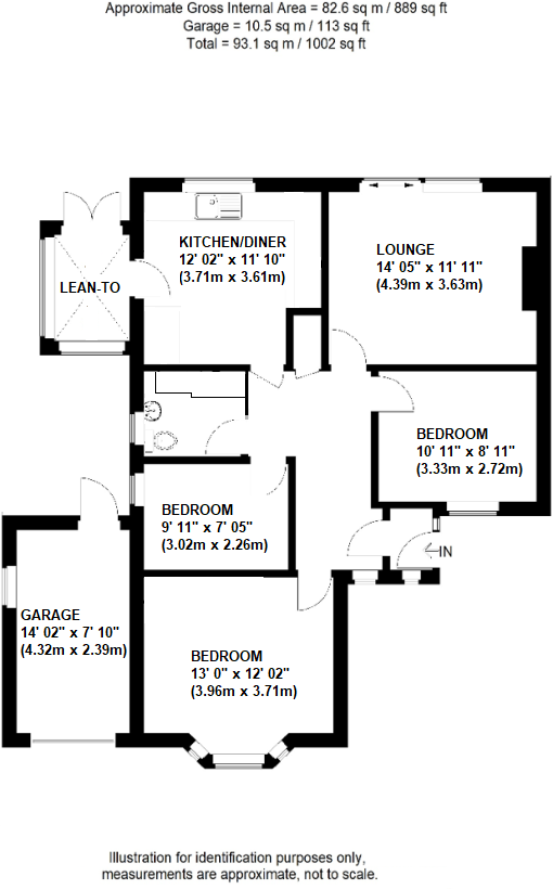 Curzon Close, Orpington floorplan