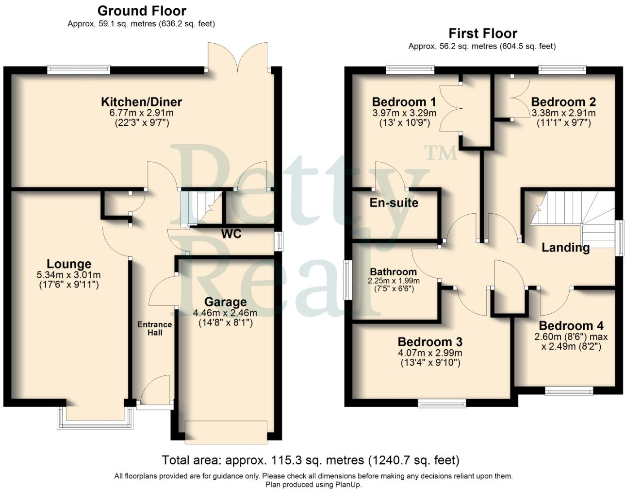 Towler Drive, Colne floorplan